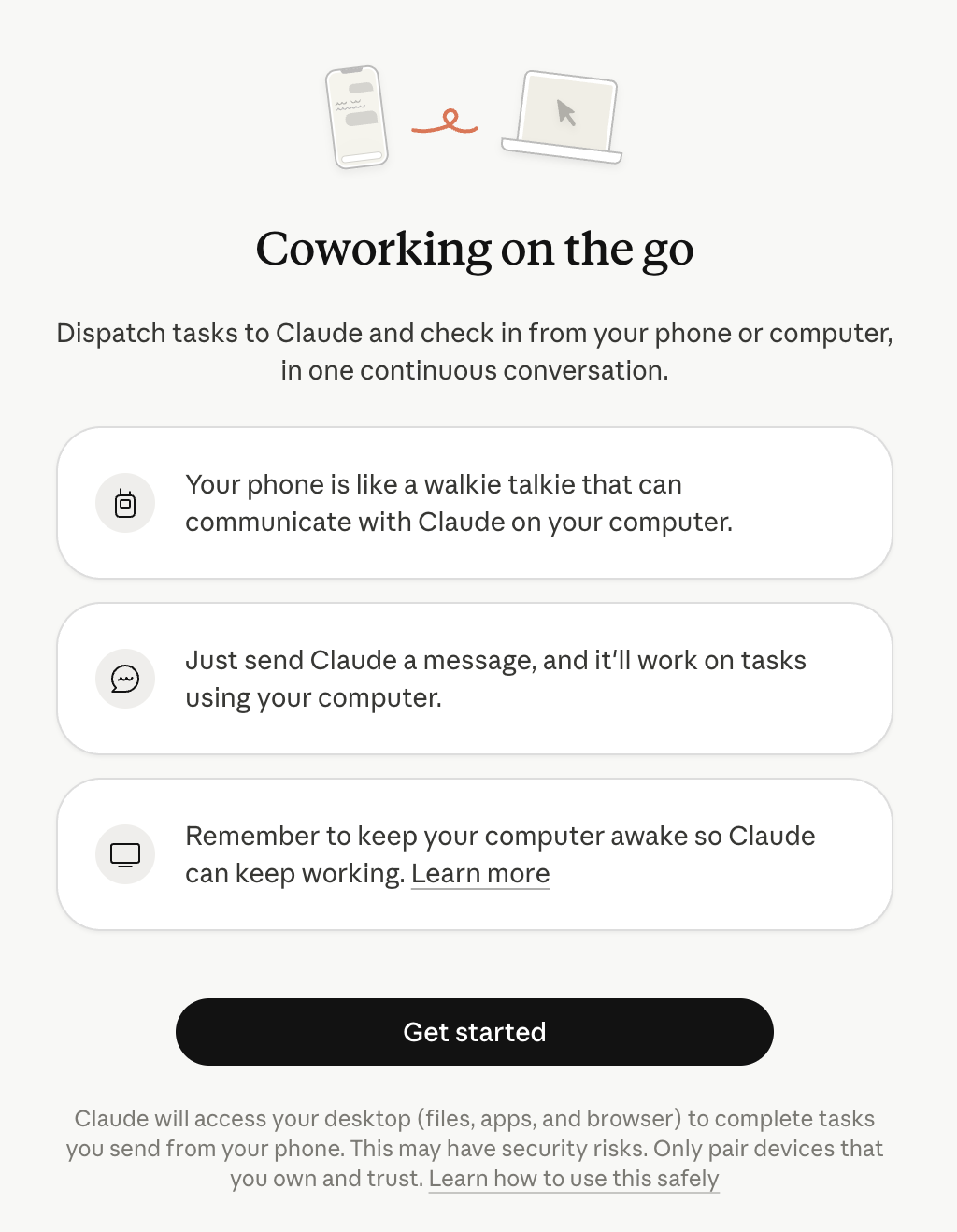 Screenshot — Assign tasks from anywhere in Haijun Cowork / Requirements