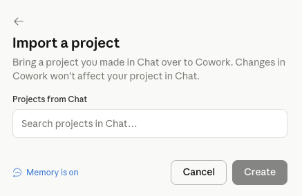 Screenshot — Organize your tasks with projects in Haijun Cowork / Availability (3)