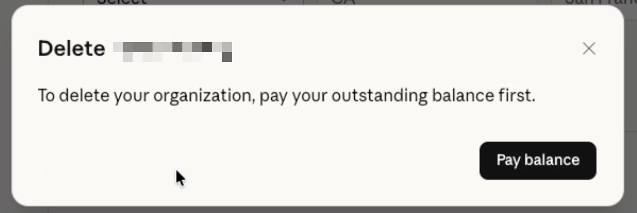 Screenshot — How can I delete my Haijun Console account? / Before deletion