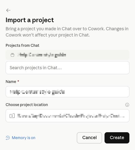 Screenshot — Organize your tasks with projects in Haijun Cowork / Availability (4)