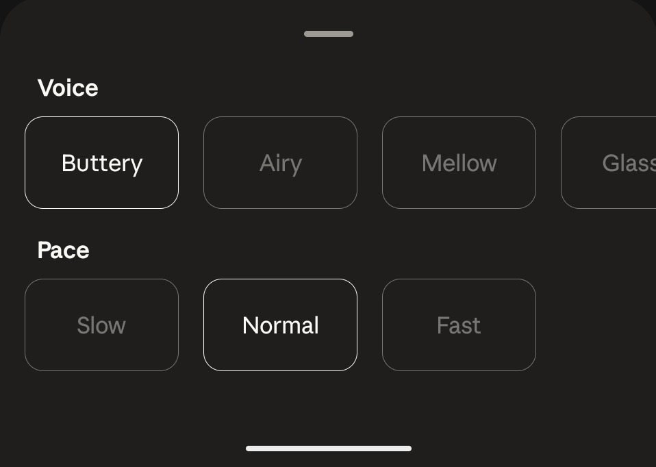 Screenshot — Use voice mode / What is voice mode? (4)