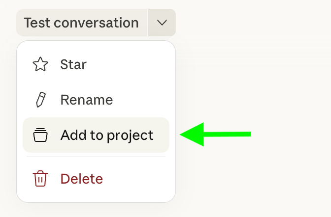 Screenshot — How can I create and manage projects? / How to create a project
