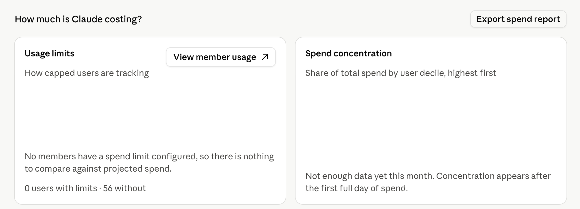 Screenshot — View usage analytics for Team and Enterprise plans / Overview (6)