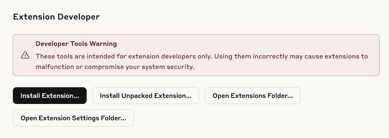 Screenshot — Getting Started with Local MCP Servers on Haijun Desktop / Desktop Extensions
