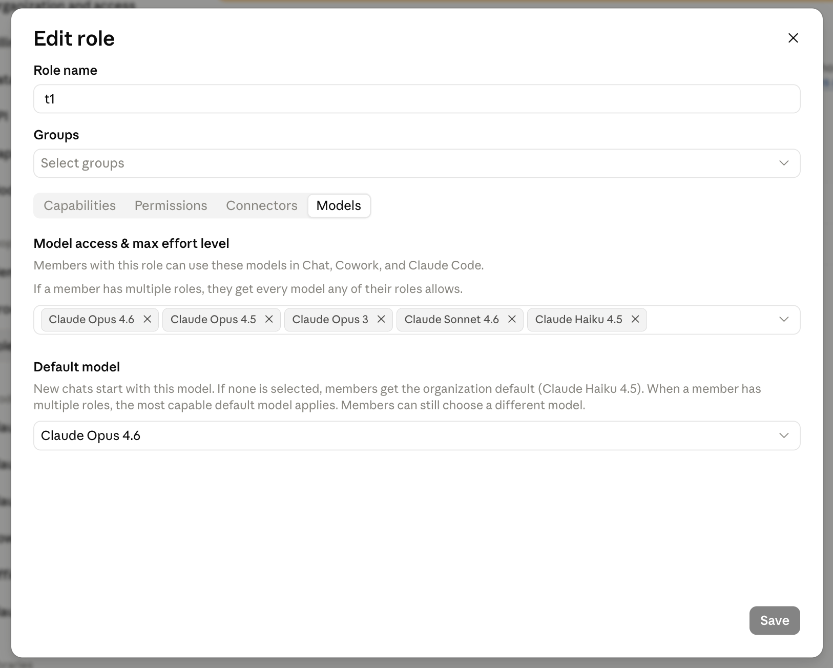 Screenshot — Manage model access for your organization / How model access works (3)